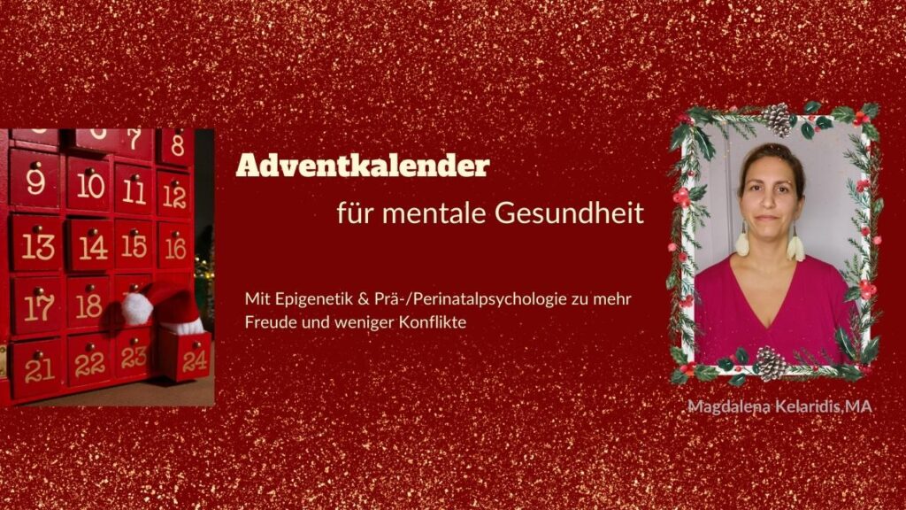 Adventkalender für deine mentale Gesundheit im Wert von € 24!