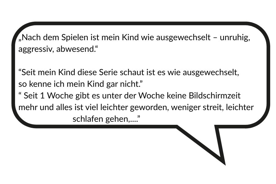 Aussage von Eltern